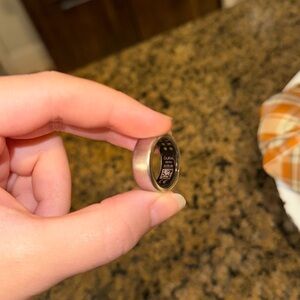 Oura Ring Gen3 heritage silver Size 6
